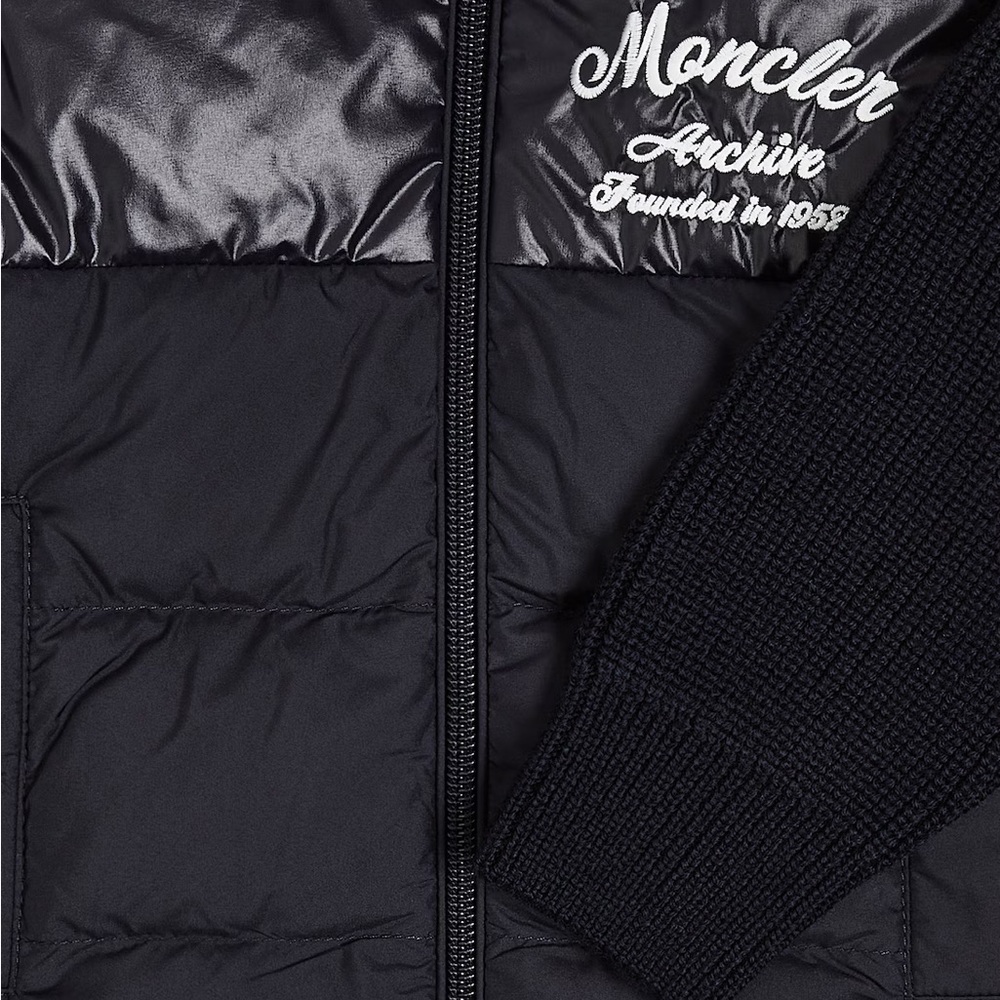 Moncler Enfant Baby Tricot Down Jacket